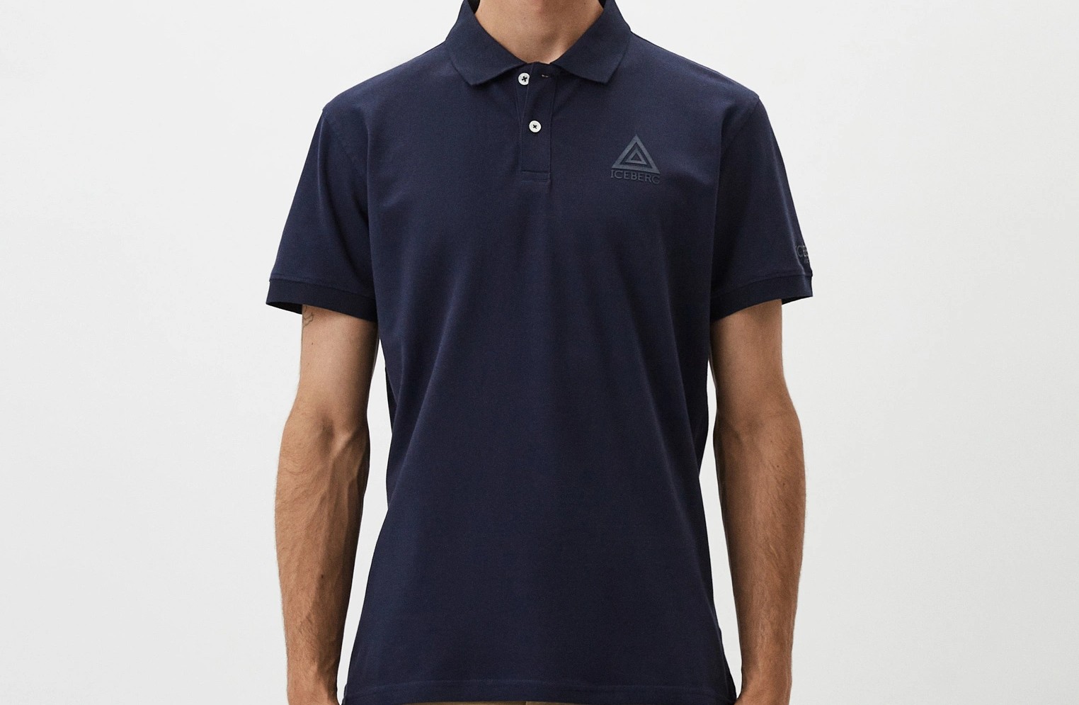 ICEBERG POLO ICE3MPL01 NAVY UOMO