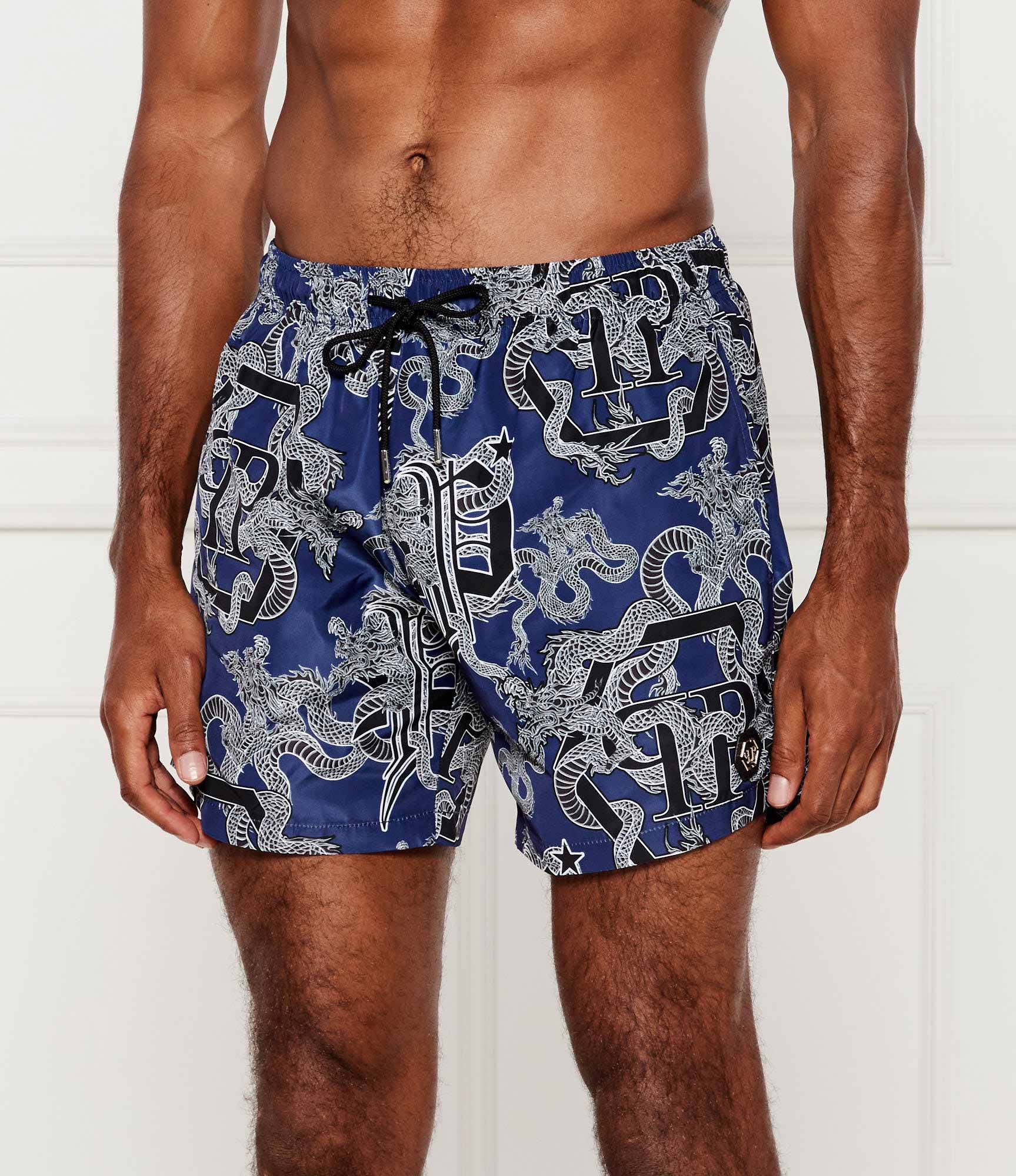 PHILIPP PLEIN COSTUME PM25MBM02 MMT0379 PNY002N MEDIUM 24 NAVY UOMO