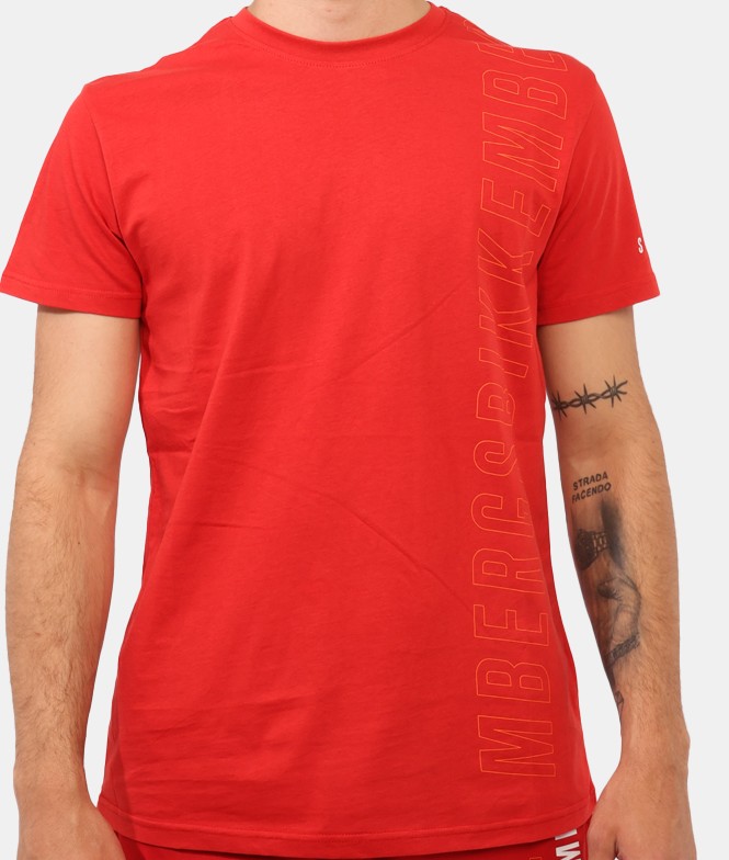 BIKKEMBERGS T-SHIRT BKK25MTS01 RED