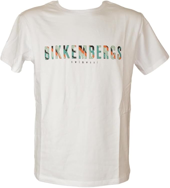 BIKKEMBERGS T-SHIRT BKK25MTS04 WHITE